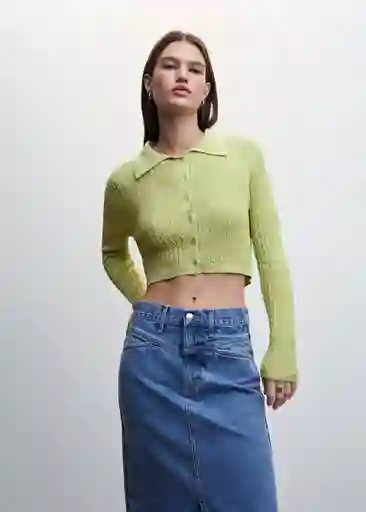 Cárdigan Ochando Lima Talla S Mujer Mango