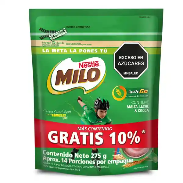 Milo Bebida en Polvo Achocolatada