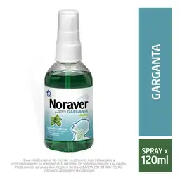 Noraver Garganta Sabor Menta (120 mL)