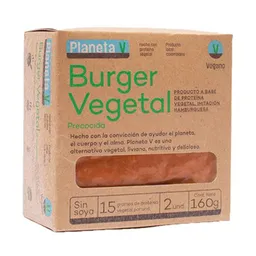 Planeta V Carne de Hamburguesa Burger Vegetal Precocida