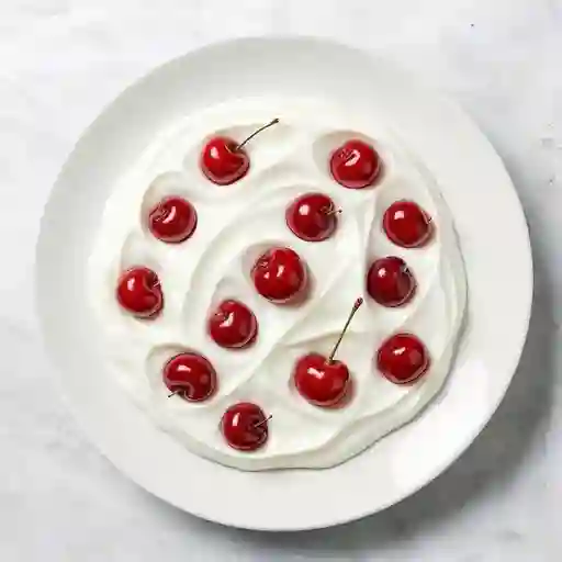 Cerezas en Crema