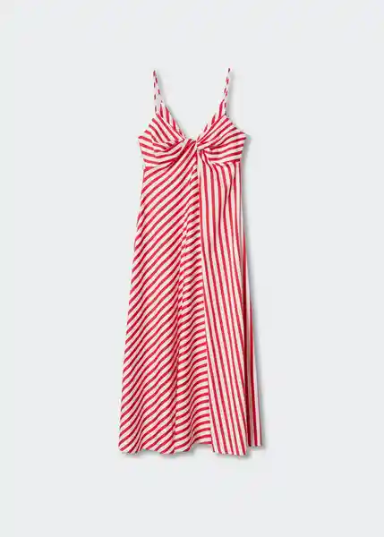 Vestido Aveiro Offwhite Talla 24 Mujer Mango