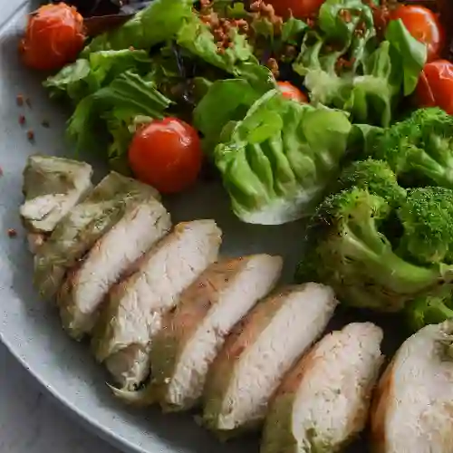 Combo Pechuga de Pollo + Crema de Tomate
