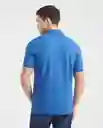 Camiseta Polo Clasic Azul Zarpar Oscuro M Chevignon
