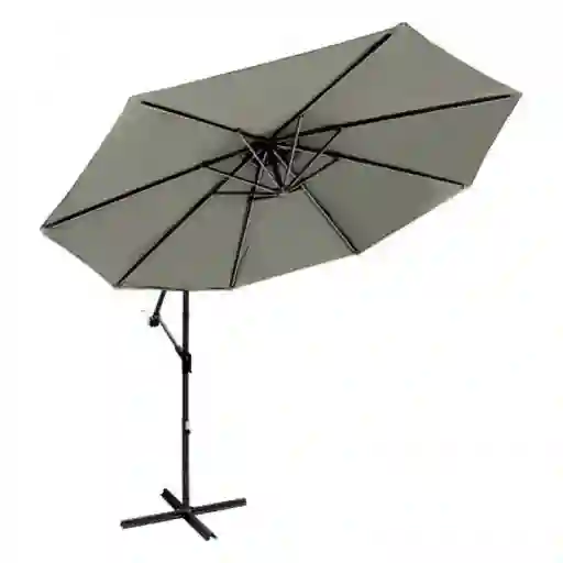 Explora Parasol Automtico Base Beige 270 cm