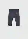 Pantalón Nico Navy Talla 72 Niños Mango