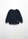 Buzo Sudadera Pyembos Navy Talla 66 Niños Mango