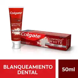 Colgate Crema Dental Luminous White Brilliant 50 mL