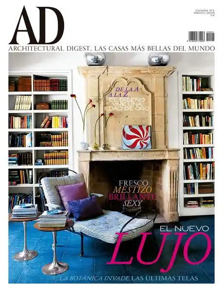 Ad Revista Architectural Digest.