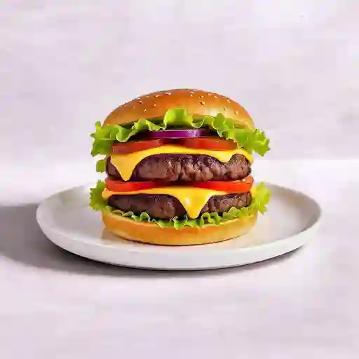 Hamburguesa Doble Carne