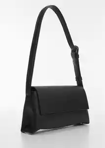 Bolso M Lucer Negro Talla 99 Mujer Mango
