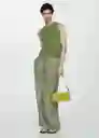 Top Gales Verde Talla Xs Mujer Mango