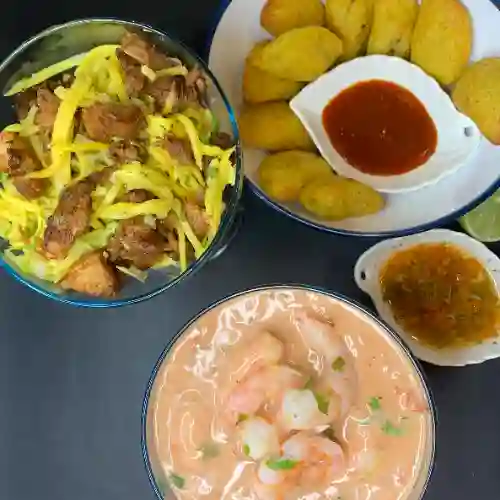 Combo 5 Mixto Ceviche -Cóctel 2 Personas