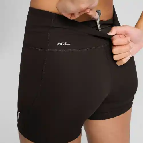 Puma Pantaloneta Train All Day Essential de Mujer Negra Talla S