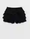 Short Aerie Negro Talla Large 1712073 American Eagle