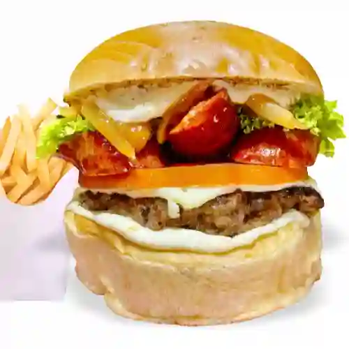 Combo Hamburguesa Porky