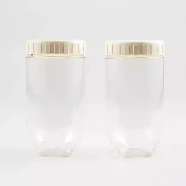 Estra Set Recipiente Interlock Circulares Herméticos