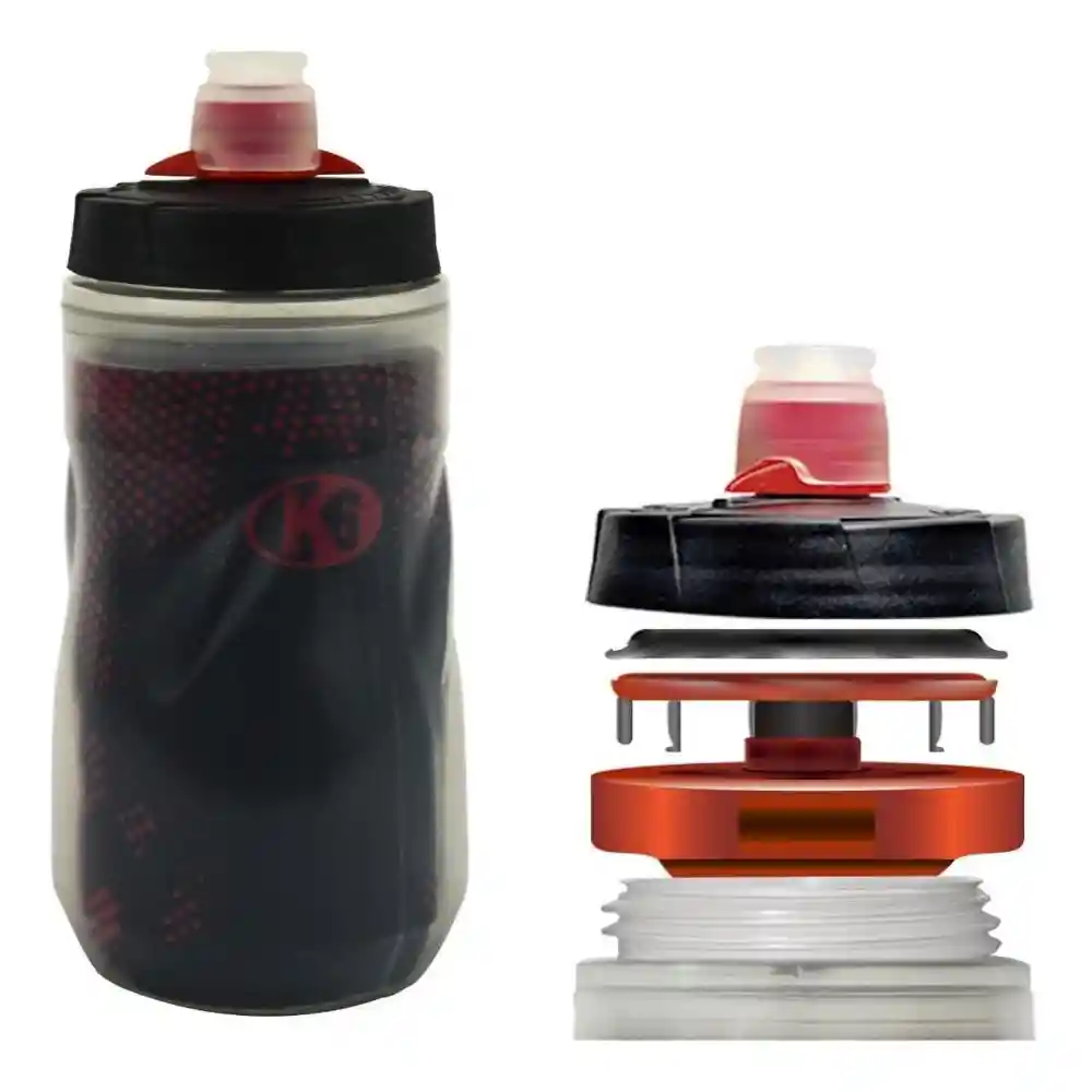 K6 Bolso de Mano Para Correr Con Caramañola Running Rojo