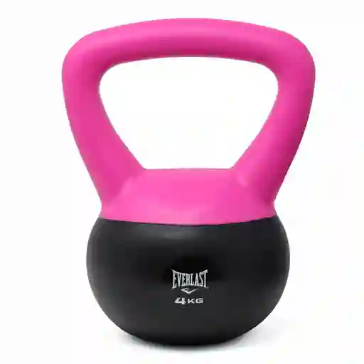 Everlast Kettlebell de Base Suave 4 Kg Pink