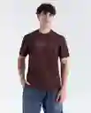 Camiseta Hombre Café Talla S 849G001_CAF191420 Americanino