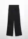 Pantalón Lis-A Mujer Negro Talla XL Mango