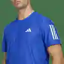 Adidas Camiseta Otr B Tee Para Hombre Azul Talla L Ref: JC9786