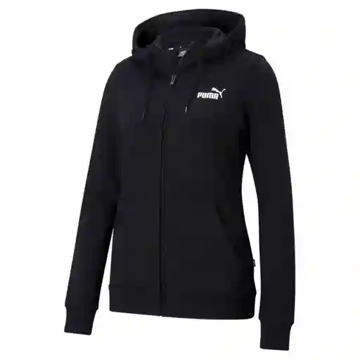 Puma Hoodie Ess Small Logo Full-Zip Tr W Negro M Ref: 586813-01