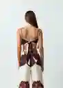 Camisa Margarita Mujer Crudo Novia Claro T M 412G315 Naf Naf