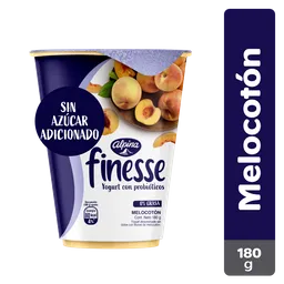 Finesse Yogurt con Probióticos Sabor Melocotón