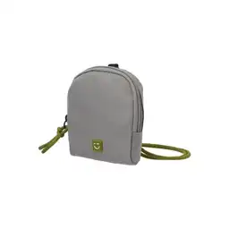Monedero Ovalado Con Correa Gris Serie Miniso