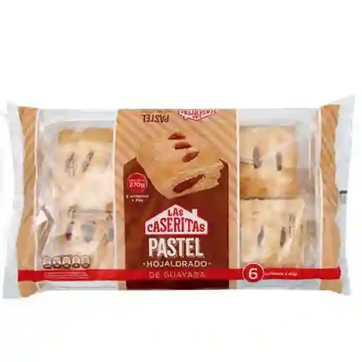 Las Caseritas Pastel Hojaldrado de Guayaba