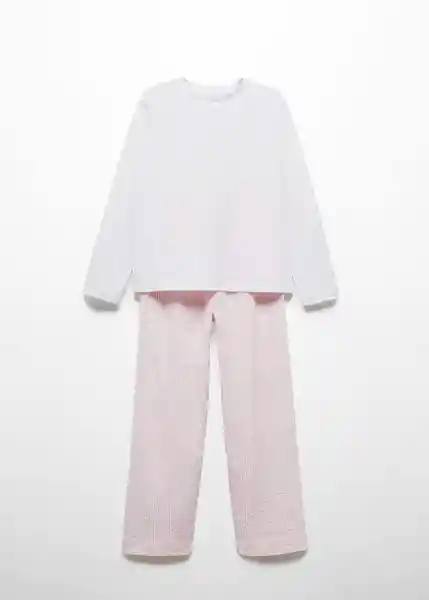 Pijama Comboser Rosa Talla M Mujer Mango