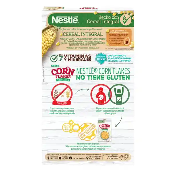 Nestlé Corn Flakes Cereal de Sin Gluten 405 g