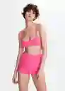 Short Corina Fucsia Talla M Mujer Mango