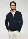 Buzo Sudadera Winne Navy Talla S Hombre Mango