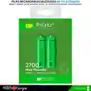 Gp Baterías/pilas Recargables Recyko Rechargable 2700 Series 2xaa 2700mah Verde