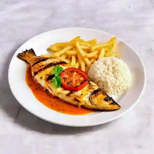 Trucha a la Napolitana