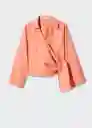 Camisa Turqui-W Coral Talla M Mujer Mango