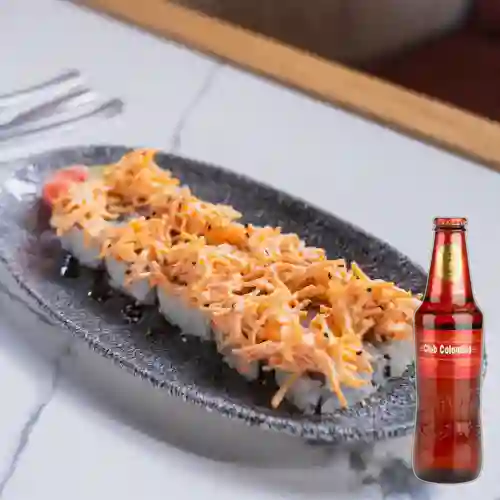 Combo Dinamita Roll + Cerveza Club Colombia Roja 330ml