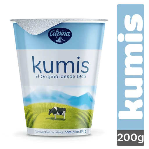Alpina Kumis Original en Vaso