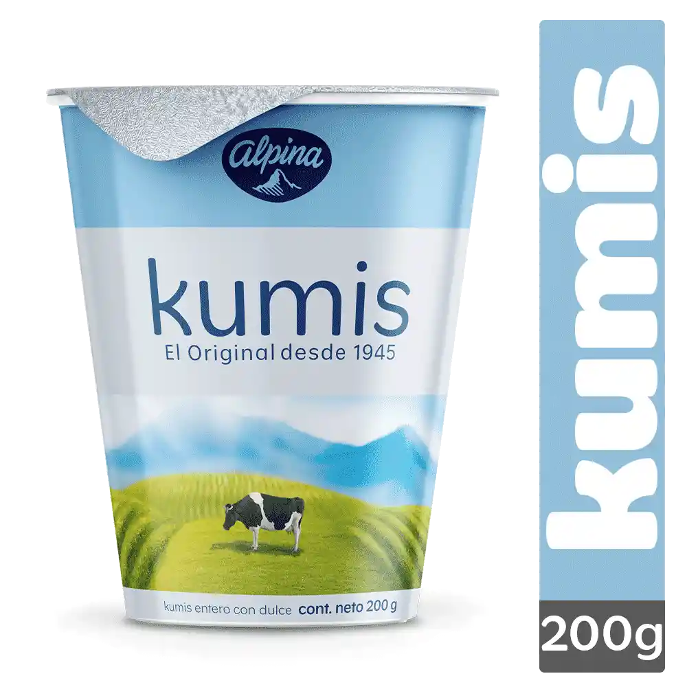 Alpina Kumis Original en Vaso