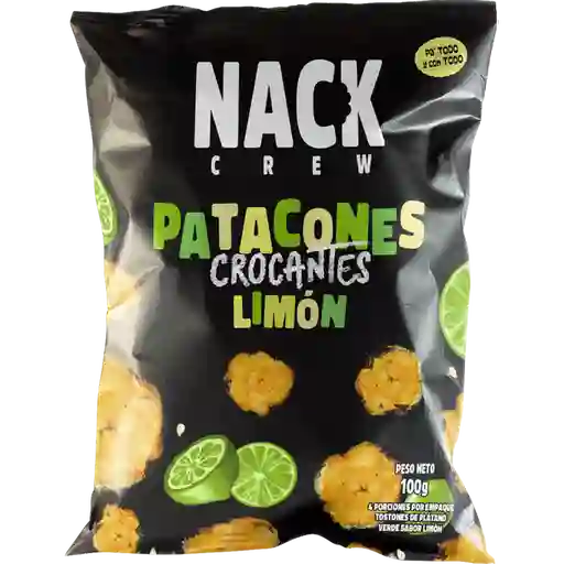 Nack Crew Patacón Crocante de Limón
