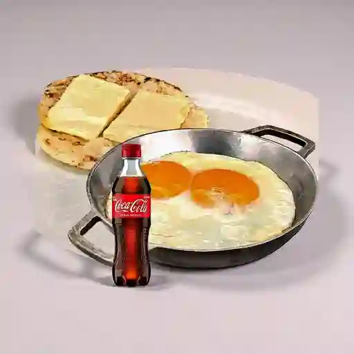 Combo Huevos en Cacerola + Coca Cola Original 400 ml