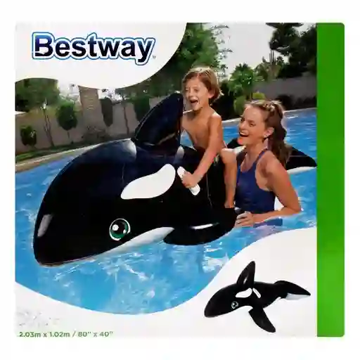 Inflable Ballena Jumbo Montable