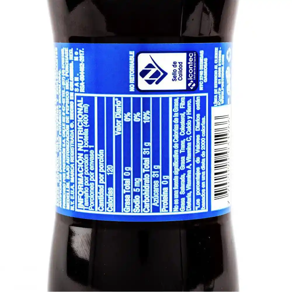 Pepsi Gaseosa Sabor a Cola