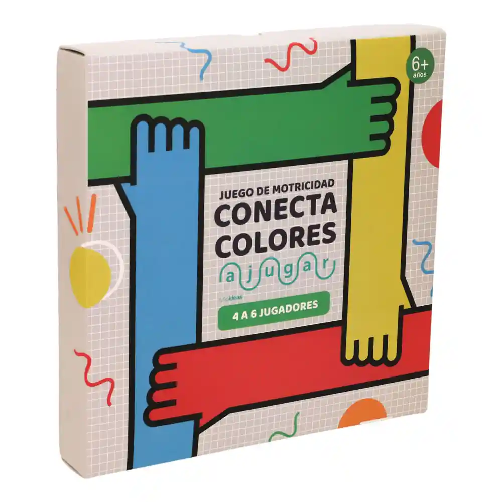 Velcro Juego De Mesa Conecta Color Multicolor Diseño 0001
