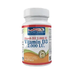 HEALTHY AMERICA  Vitamina D3 (2000 Iu)