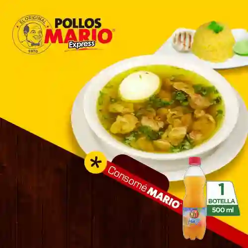 Combo Consome Mario + Jugo Hit 500 ml