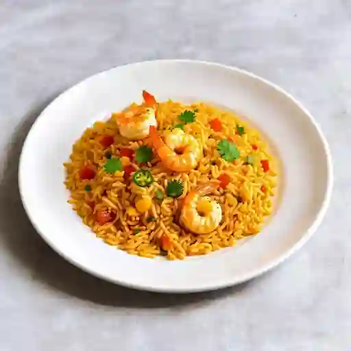 Arroz con Camarón Ejecutivo.