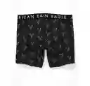 Bóxer Negro Talla Small Hombre American Eagle